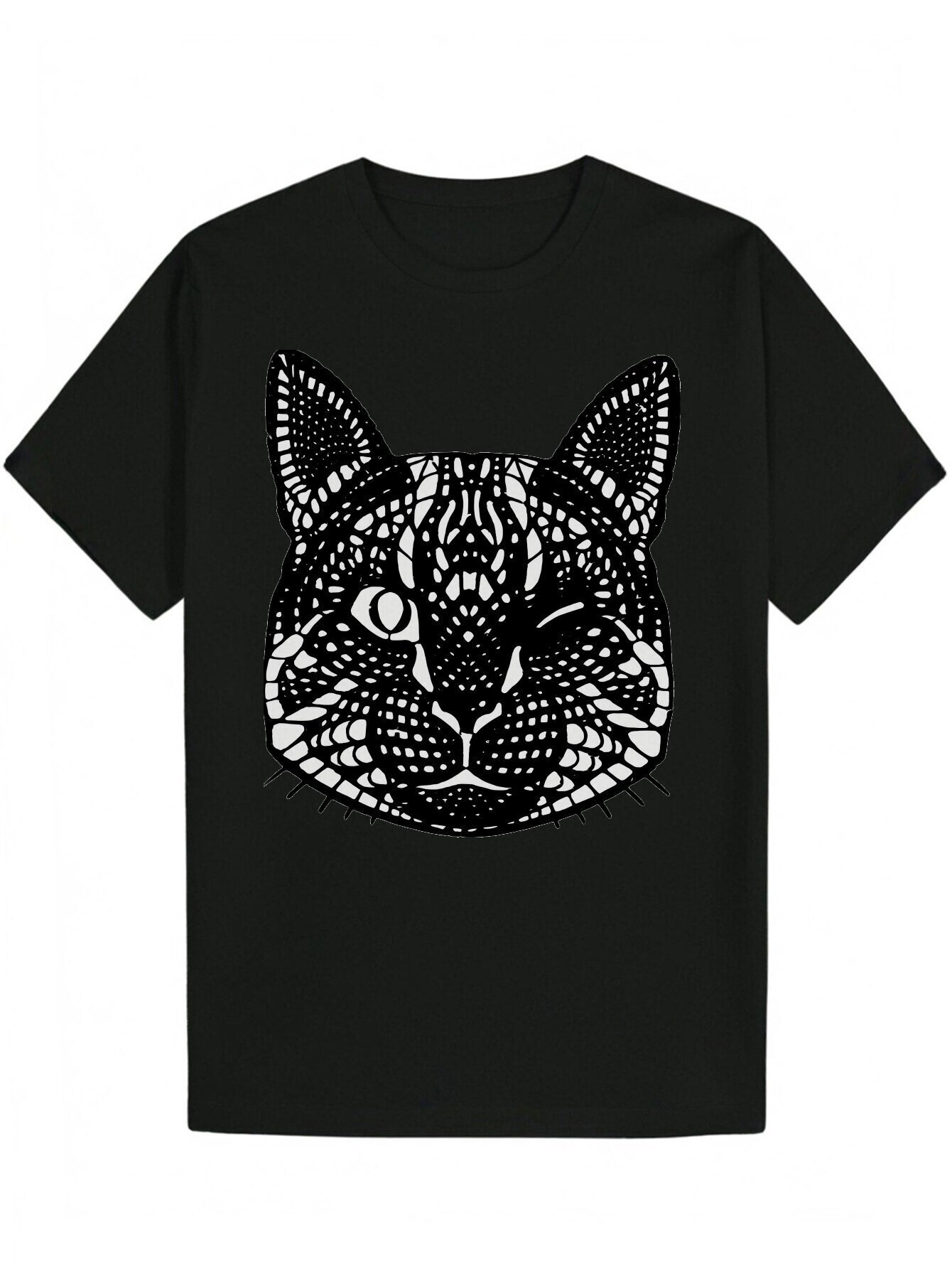 Funny Short Sleeve Graphic Fashion Print Summer Black T-Shirt Series Essential Y2K Anime Inappropriate Horror Dark Humor Band Theme Men's Gift 9a