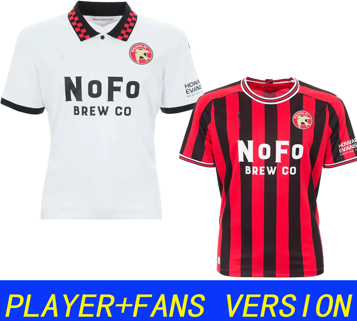 Walsall Soccer Jerseys Fans of 2025 2026 home football shirts men kids kit zhongyu
