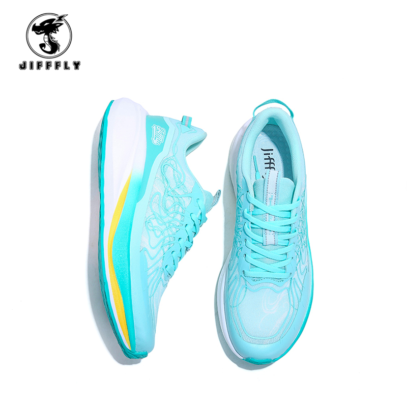 Jifffly Men's Running Shoes - Fall/Winter Professional Training & Competition Shock Absorption Lightweight Sneakers JFY-6088