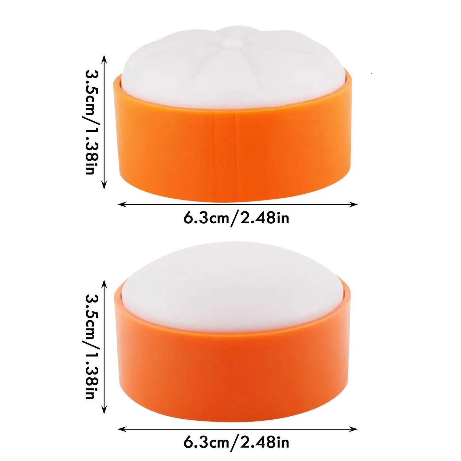 2 - Remote-Controlled LED Jack-O-Lantern Lights - Battery-Powered Pumpkin Decor with Timer for Indoor/Outdoor Halloween Atmosphere XJ250804