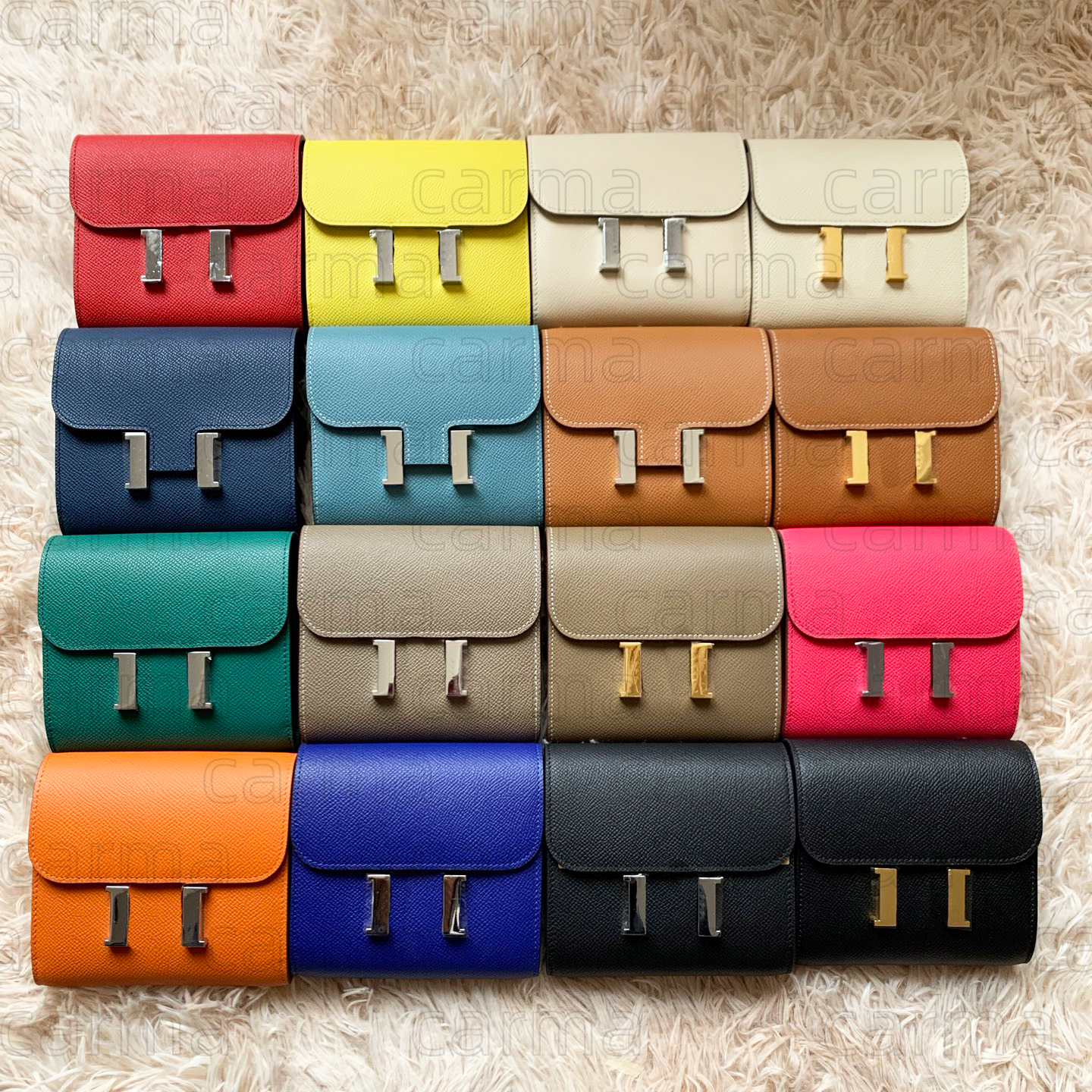 Best seller Designer Wallet Lichee Pattern leather Luxury Wallets Palm pattern purses Women men square Bearn Short Wallet lady Card Holders passport holder with box