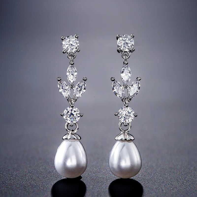 Business Gorgeous Imitation Pearl Ear Studs Sweet Romantic Style Earrings Banquet Anniversary Earrings Female Y250804