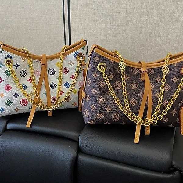 2025 New Womens Large Capacity Tote Bag - Premium Stylish Printed Commuter Crossbody G250805