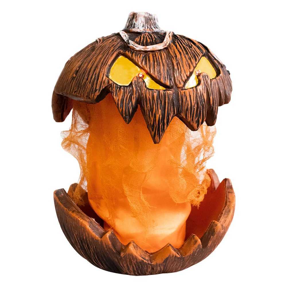 Halloween Pumpkin Decoration Realistic Pumpkin Table Decor Sound Control Battery Powered Festivals Party Favor Festivals Gadgets XJ250804