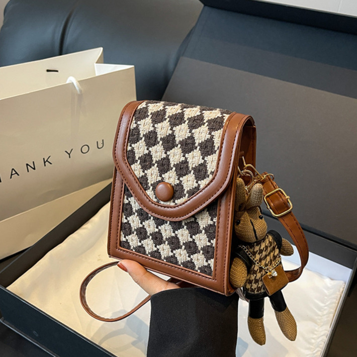 Free Shipping Designer Luxury Trendy Women's Bags 2025 New Fashion Crossbody Phone Bag Ins French Niche Shoulder Bag