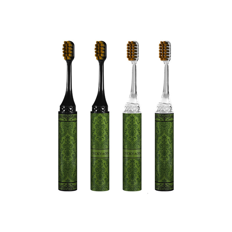 CXCKVAOIN New Lipstick Soft Bristle Gum Care Dental Cleaning Hotel Business Travel Portable Home Toothbrush