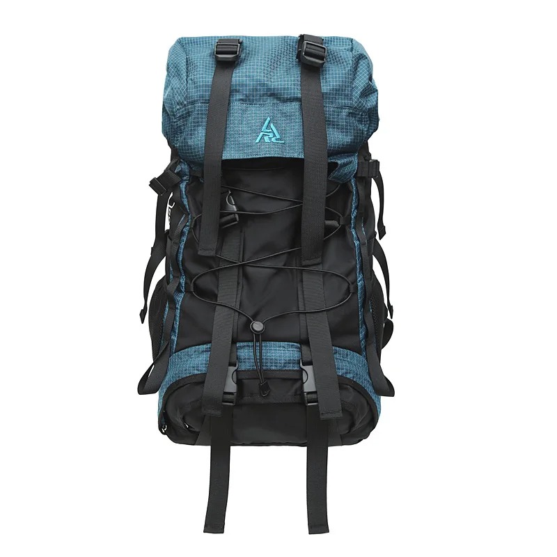 Large-capacity Mountaineering Bag 55L Outdoor Backpack Waterproof Camping Backpack Long-distance Hiking Backpack Wear-resistant