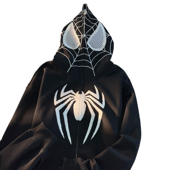 hot Free delivery designer spider hoodie for man Sweatshirt breathable casual fashionable comfortable to wear