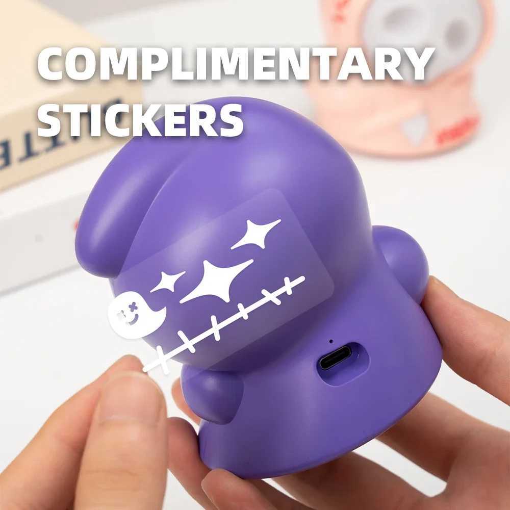 Halloween Ghost Night Light Rechargeable with 3 Color Adjustable Creative Lighting Ornaments for Kids Gift Festive Party Desk DecorXJ250804