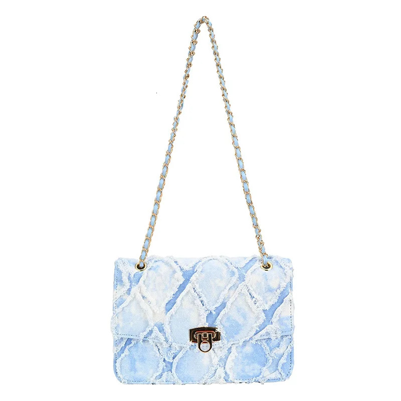French Niche Fashion Diamond Square Bag Womens 2025 Summer Light Versatile Chain Shoulder Messenger Bag 250805