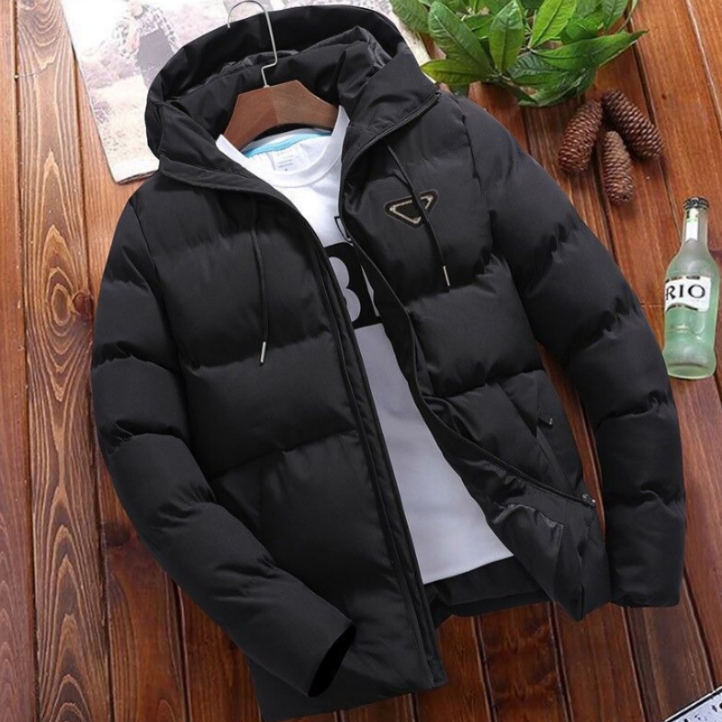 2025 New Autumn Winter Luxury Designer Parkas Coat for Man Women Triangle Brand Logo Fashion Style Slim Corset Windbreaker Warm Men Coats Asian Size M-6XL