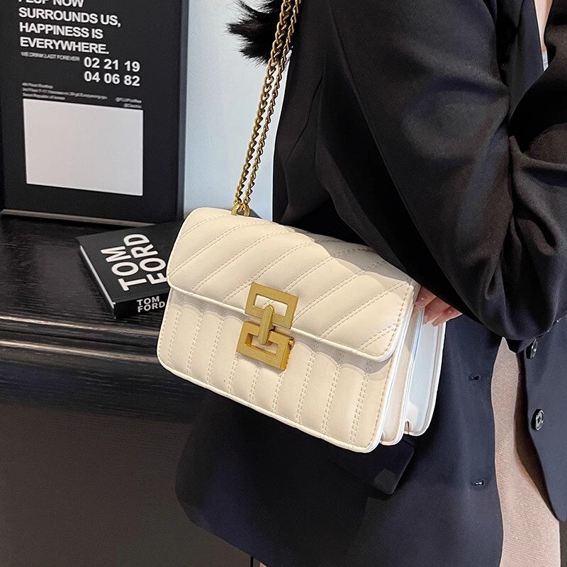 Luxury Brand Designer Bag Autumn Winter Vintage Small Bag For Women 2025 New Trend Popular Versatile Chain Crossbody Bag Fashion Single Shoulder Small