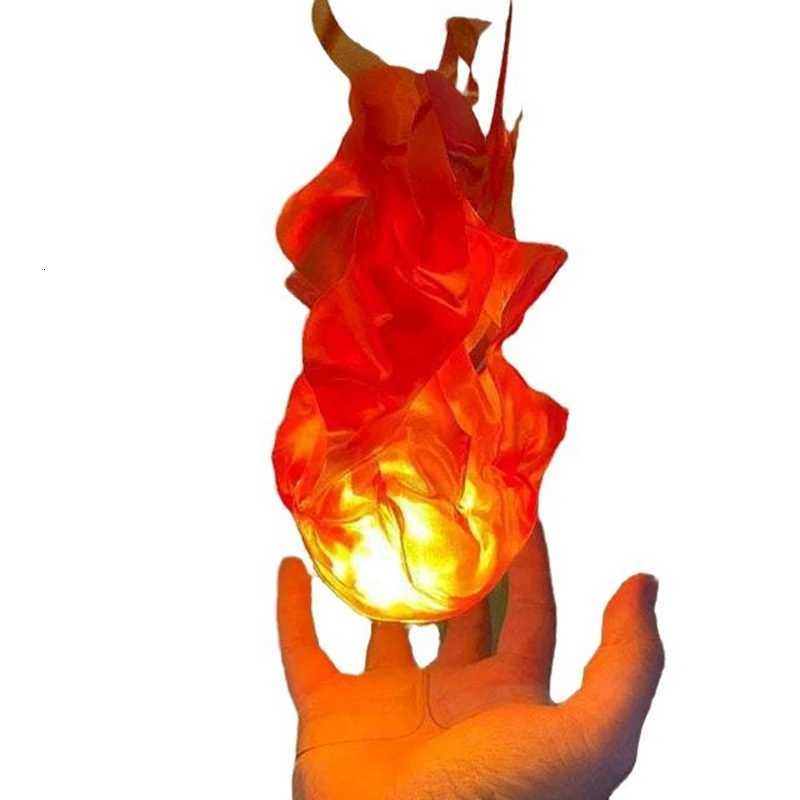 Halloween Floating Fireball Prop Flame Lamp Prop Artificial Fake Fire Floating Props No Flame For Home Halloween Decor XJ250804