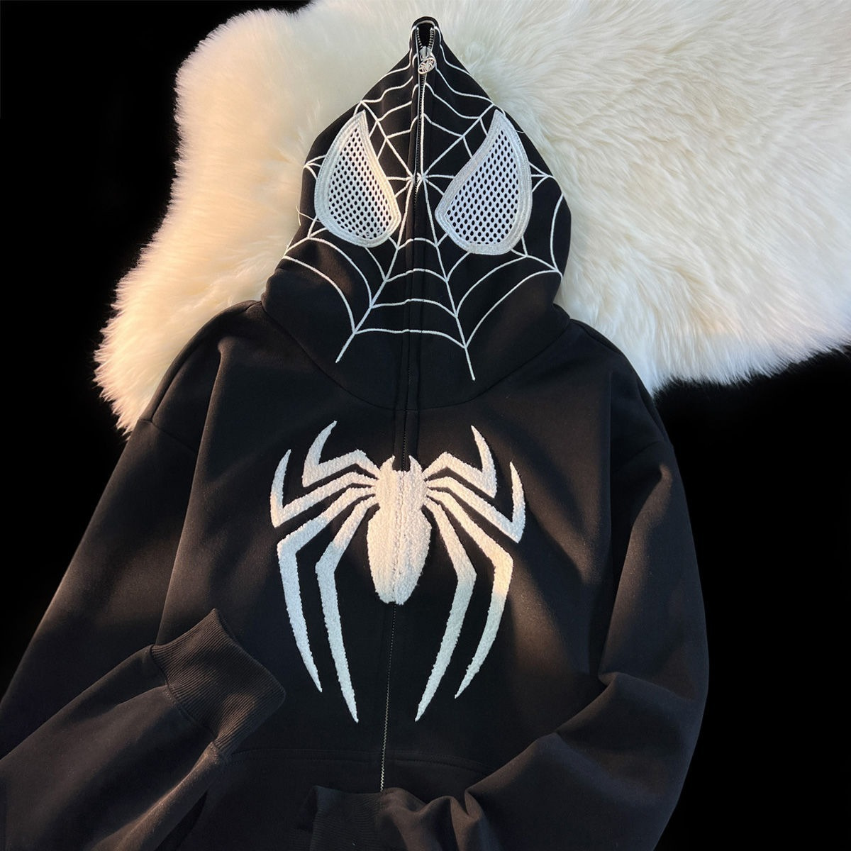 hot Free delivery designer spider hoodie for man Sweatshirt breathable casual fashionable comfortable to wear