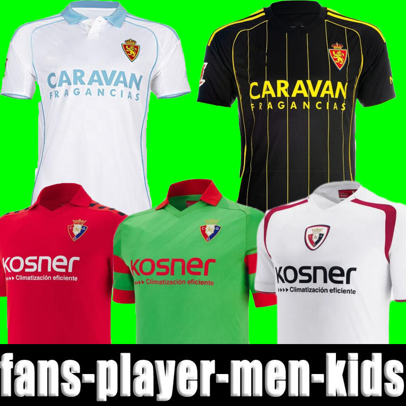 25 26 Real Zaragoza home OSASUNA Soccer jerseys DAVID GARCiA ZAPATER 2025 2026 camiseta de futbol men kids kits away KAGAWA Football shirts GUTI JAVI ROS