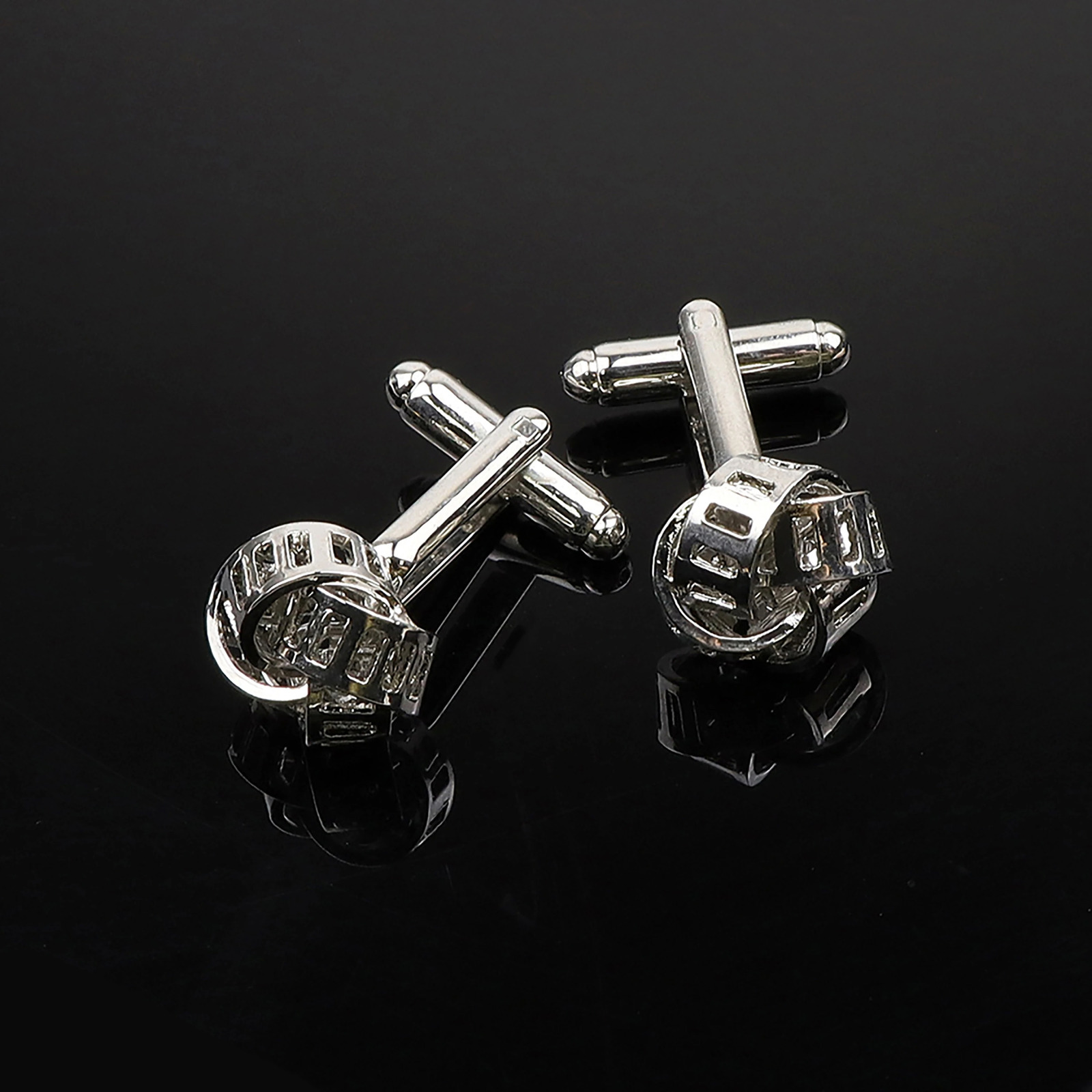 Classic Gold Silver Color Mens Cufflinks High Quality Twist Shape Copper Cuff Links For Men Suit Shirt Daily Wear Accessories 250804