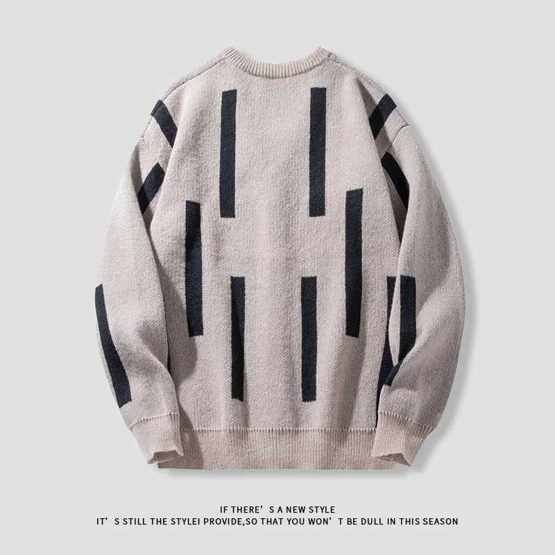 Japanese Couple Retro Loose Cardigan Knitwear Mens Coat Spring and Autumn Trendy Brand Casual Knitwear for Men XJ250805