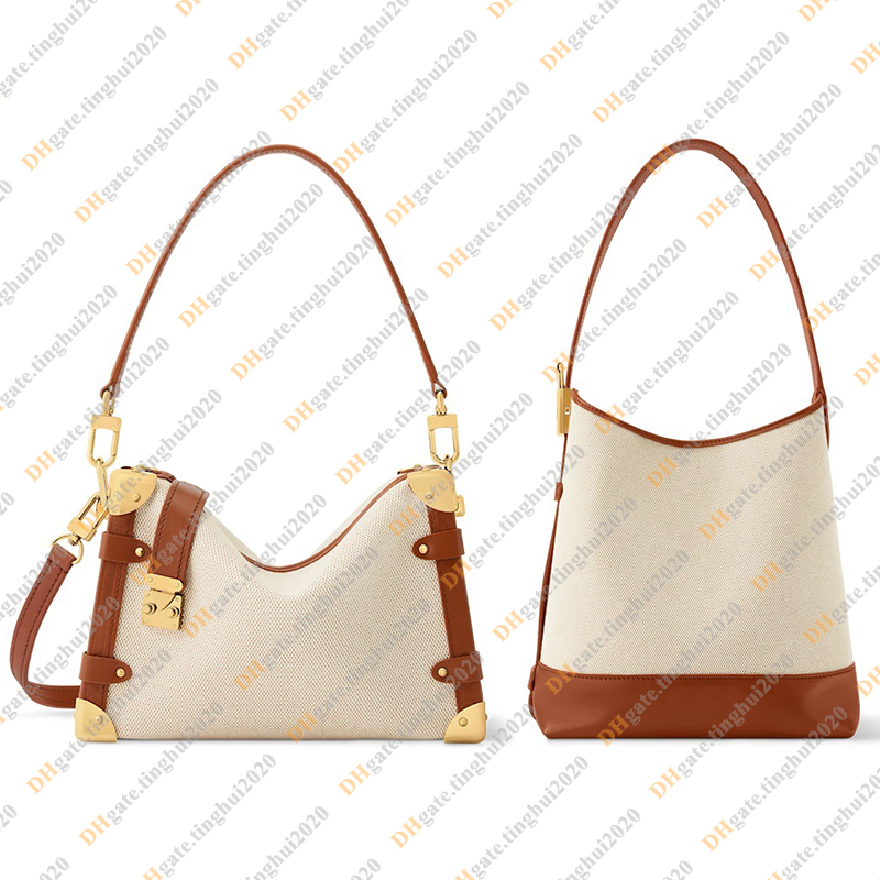 Ladies Fashion Casual Designe Luxury Side Trunk MM Bag Totes Handbag Crossbody Shoulder Bag Top Handbag Bag TOP Mirror Quality M14411 M25468 Pouch Purse