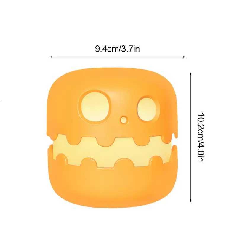 Convenient Foldable Pumpkin Light Spooky Light Up Pumpkins Decoration Warm Adjustable LED Lantern Halloween XJ250804