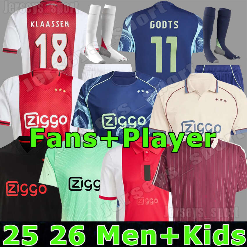 XXXL 4XL 2025 2026 GODTS TRAORE Soccer Jerseys 125th anniversary TAYLOR BROBBEY WEGHORST 21 22 FITZ-JIM KLAASSEN Player Version Football Shirt BERGHUIS Men Kids
