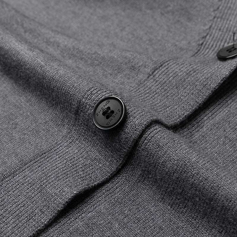 New Mens Vintage Long Sleeve Cardigan Sweater with Button V Neck Knitted Sweaters Lightweight Outdoor Casual Coats XJ250805