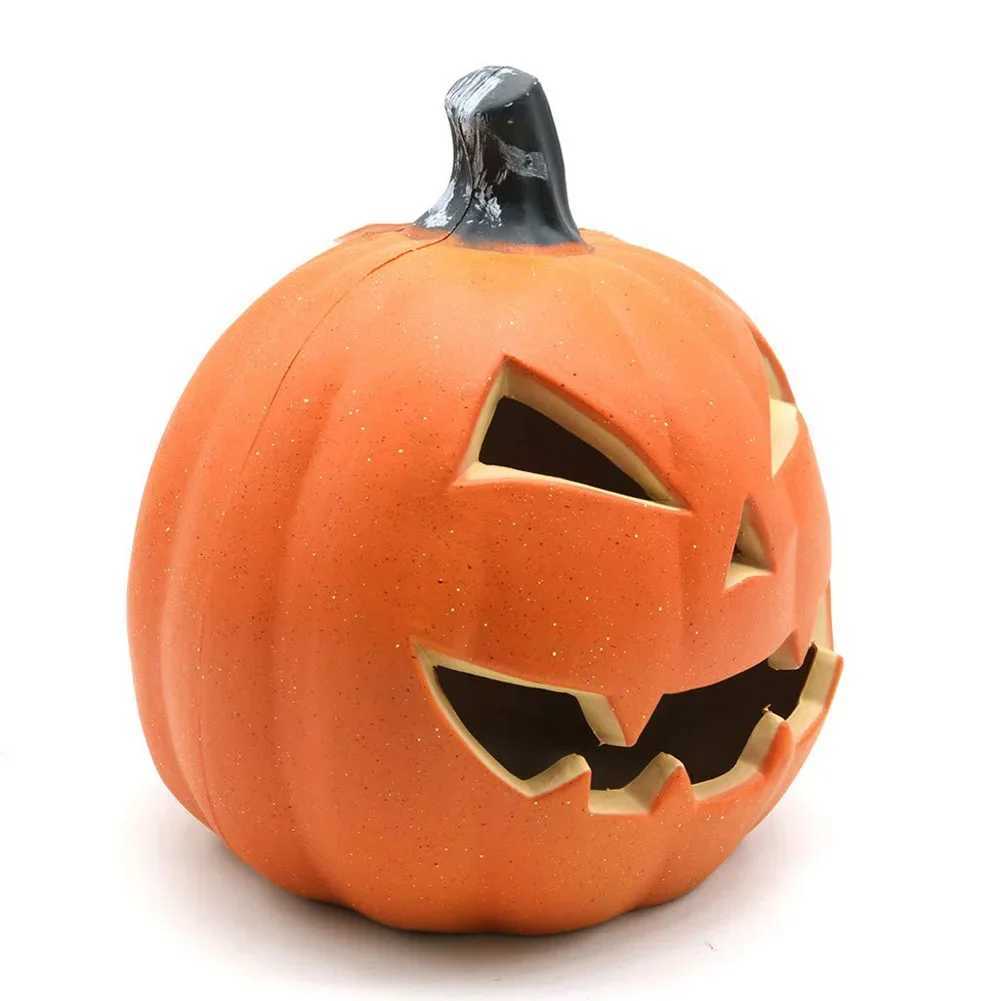 Halloween LED Pumpkin Lantern Glowing Pumpkin Decor Plastic Light Up Pumpkin Lighted Pumpkin Garden Patio Front Door Porch Decor XJ250804