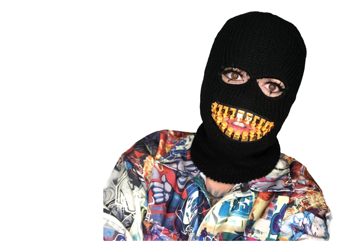 Beanie Skull Caps 2Pcs/Lot Autumn Winter Unisex Knitted Hat Adults Droopy Hat Handmade Bullhorn Quirky Personalized Adult Cap Christmas Gifts Eggplant