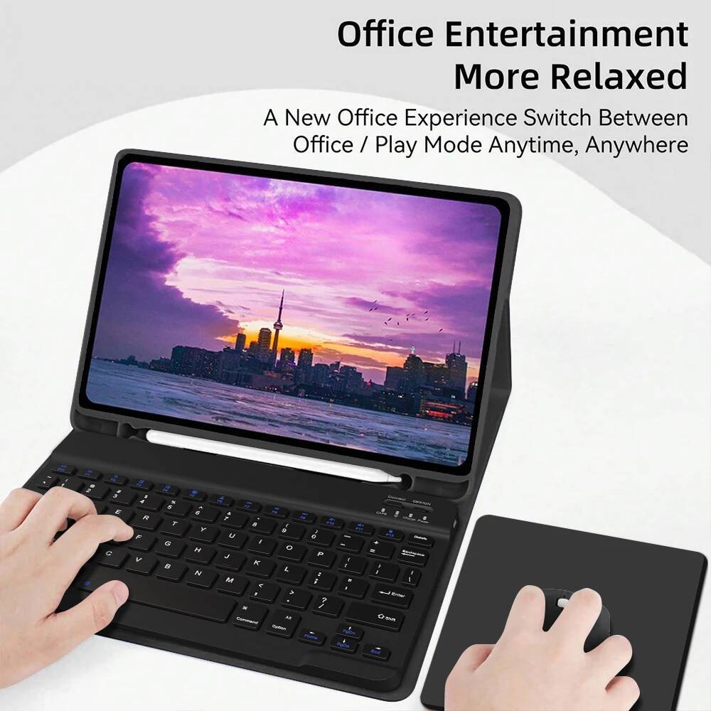 Keyboard For 2025 iPad 11in 13in M3 M2 11/13in M4 Pro 11 10.2 11/10/9/8/7th 9.7 Air 3 2 Mini 6 7 Case ddmythur