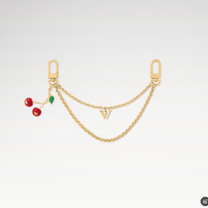 Keychains Lanyards With BOX Luxury Designer Keychain CERISE CHAIN Gold Letters Fashion Womens Bag Charm Luxury Keyring Alloy Classic Key Rings