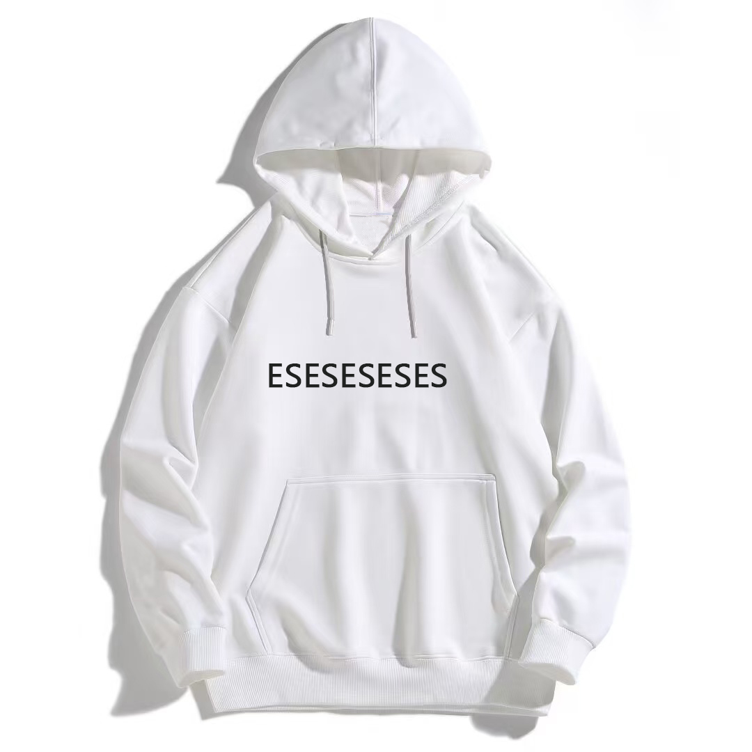 Men's Hoodies Designer Hoodie Autumn Hoodies 3D Letter Sweater Black White Seasonal Essentials Available in Multiple Sizes Sweatshirts Jacke