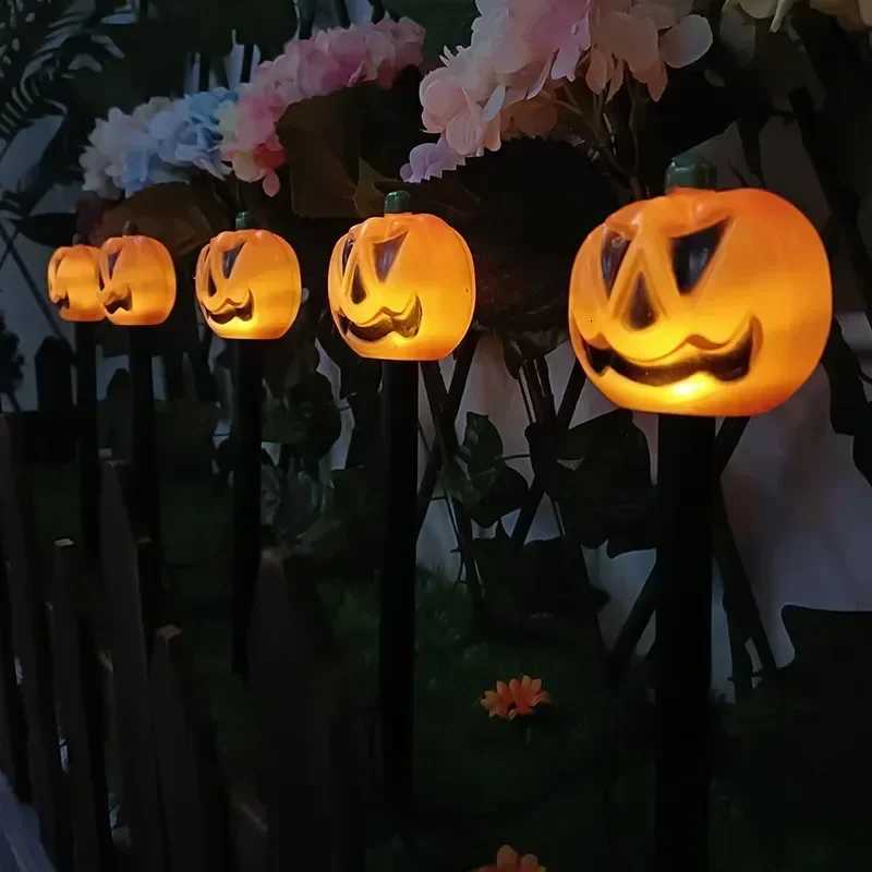 KDULIT Halloween Decor Pumpkin Lights Outdoor Spooky Ambience Lamps Halloween Yard Decorations for Haunted House Atmosphere XJ250804