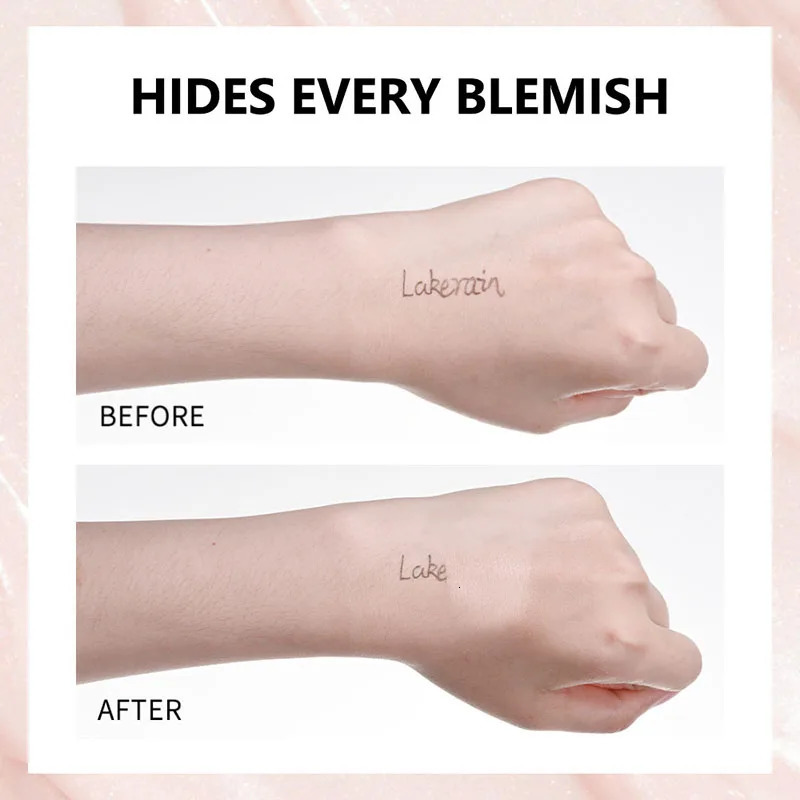 Gloss Liquid Foundation Lasting Concealer Full Coverage BB Cream Face Highlighter Corrector High Coverage Base Makeup Cosmetics 250801