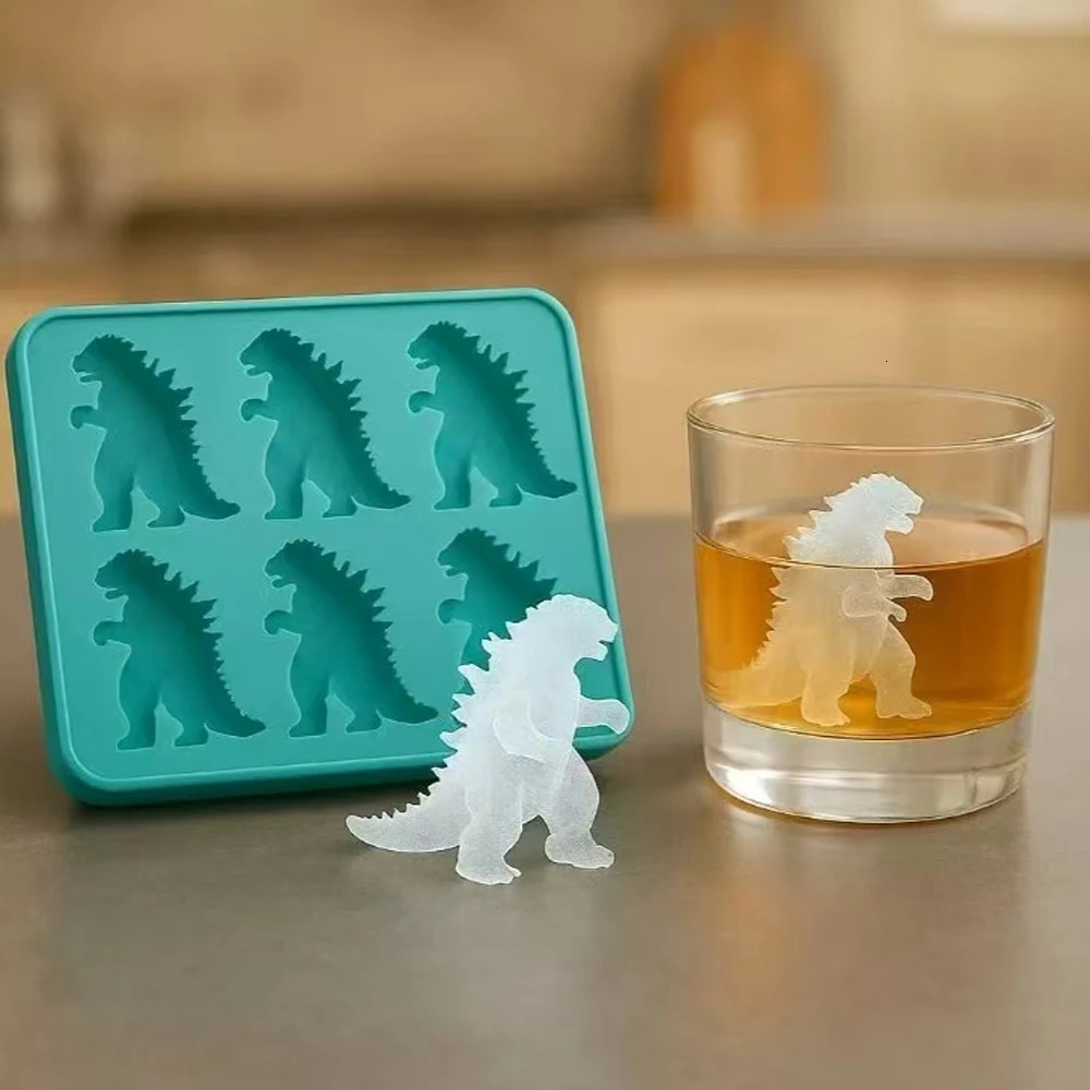 Luxury Silicone Ice Mold Kitchen and Bar Utensils Personalized Monster Ice Mold Can Freeze 6 Pieces 250805