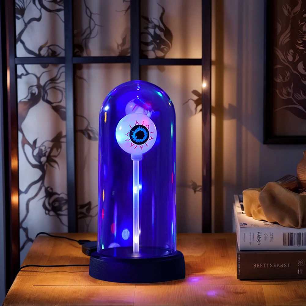 Halloween Ghost Decor Light Battery Operated Novelty Ghost Tabletop Lamp Warm Light Up Ghost Ornament Lamp for Home Decor XJ250804