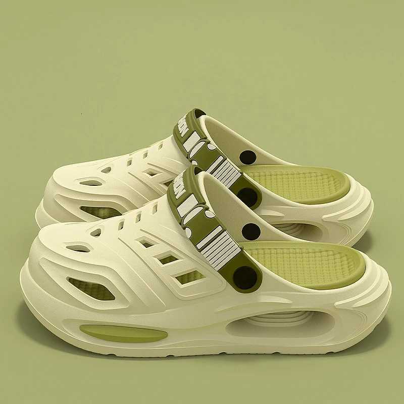 Smile Mens and Womens Cave Shoes Fashion Breathable Sandals with Removable Insoles Non-Slip Cushioned Thickened Soft Slippers W250805