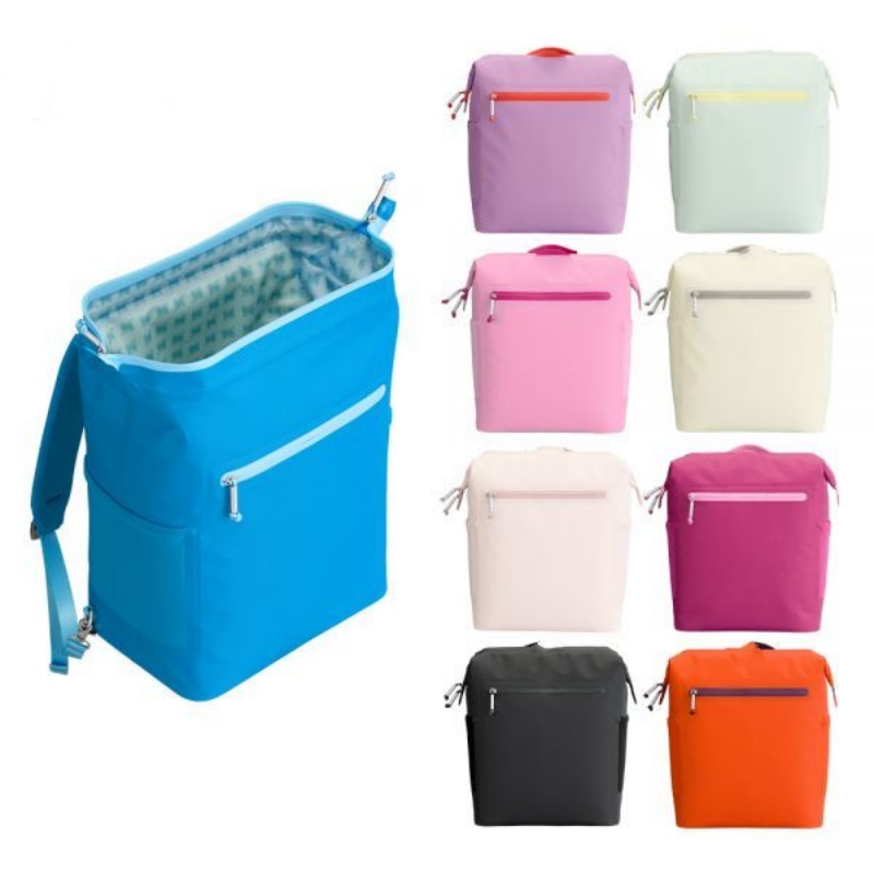 Ship From US All Day Julienne Mini Soft Cooler Lunch Bag Box Recycled Polyester Cooler Cooling Travel Cooler Bags Shoulder Bags Madeleine Midi Cooler Backpack bag