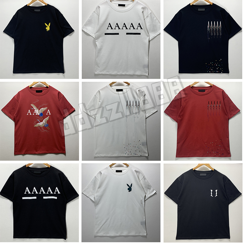 Mens Womens Designer T Shirts Fashion Printed Unisex T-Shirt High Quality Premium Design Cotton Casual Tees Short Sleeve Luxury Hip Hop Streetwear Daily Tee Tshirts