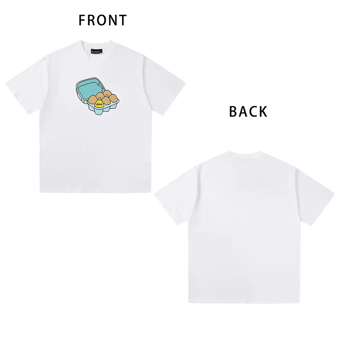 DREW HOUSE Designer luxury Hot Sale Mens Clothing multiple styles T shirt men's and women's printed loose short sleeve T-shirt