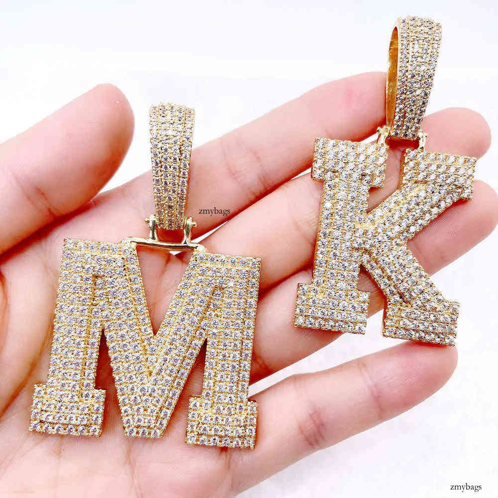 hip hop jewelry buss down s with vvs moissanite custom alphabet letter dia alphabets pendant