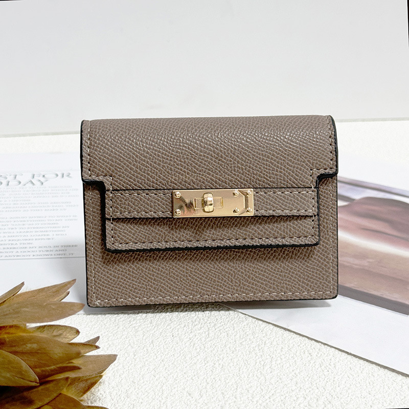 Womens Small Square Card Holder Solid Color Luxury Bag High End Card Holder 2025 New Luxury Bag Designer Bag Designer Pack Designer Bag Compact Large 