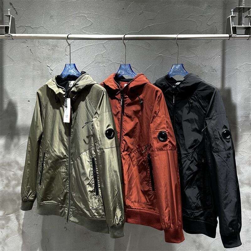 American Style Brand CP Hoodie - Loose-Fitting, Unisex Casual Fashion Jacket for Spring & Fall