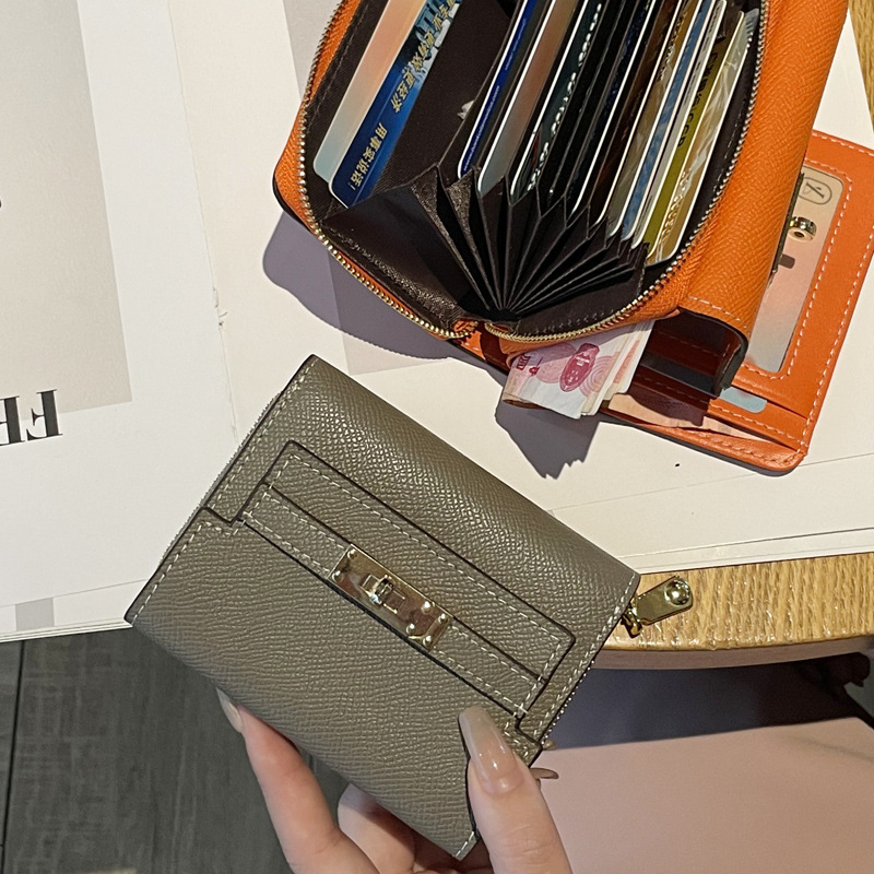 Designer Wallet Women Designer Pack Multifunctional Designer bag Luxury Bag Genuine Leather Wallet For Women Short Style 2025 New Model High-end Desig