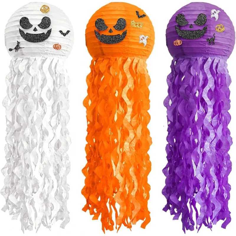 Halloween Pumpkin Lanterns Outdoor Ghost Decorations Home Party Decoration Supplies Spooky Halloween Props for Celebrations XJ250804