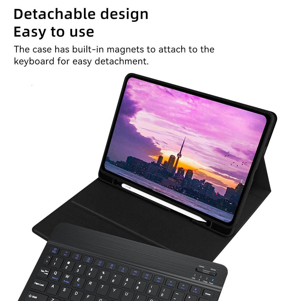 Keyboard For 2025 iPad 11in 13in M3 M2 11/13in M4 Pro 11 10.2 11/10/9/8/7th 9.7 Air 3 2 Mini 6 7 Case ddmythur