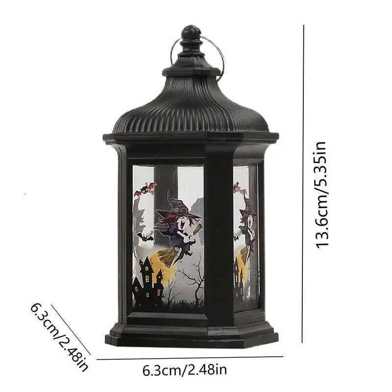 LED Pumpkin Lantern Halloween Party Horror Ghost Festival Bar Haunted House Decorations Halloween Decoration Wind Lamp Kids Gift XJ250804