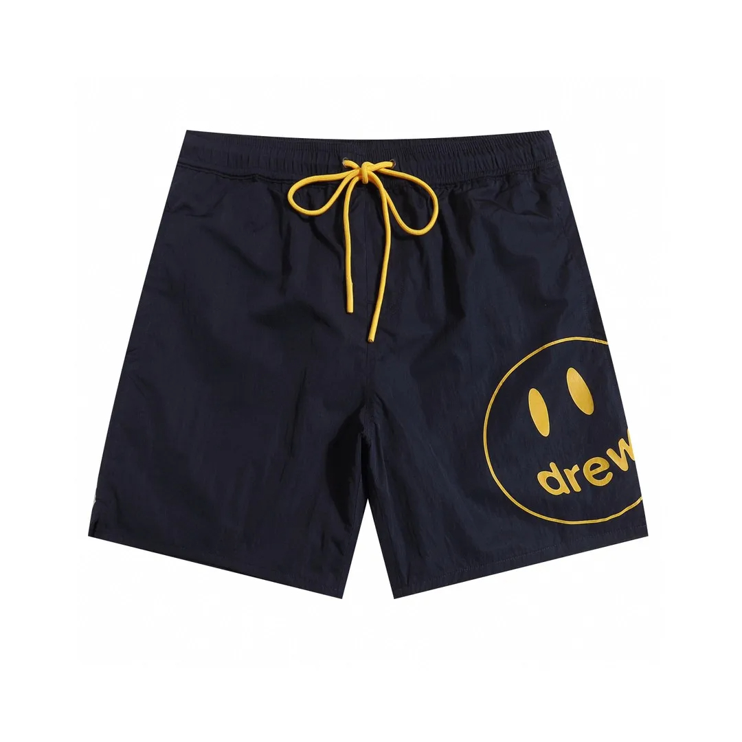 Drew House Hot Sale Men Crystal shorts, beach shorts, casual, versatile, trendy brand-name printed shorts 25ss