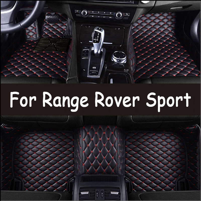 Car Floor Mats For Range Rover Sport 2013 2012 2011 2010 Interior Carpets Accessories Protect Covers Auto Parts For Land Rover