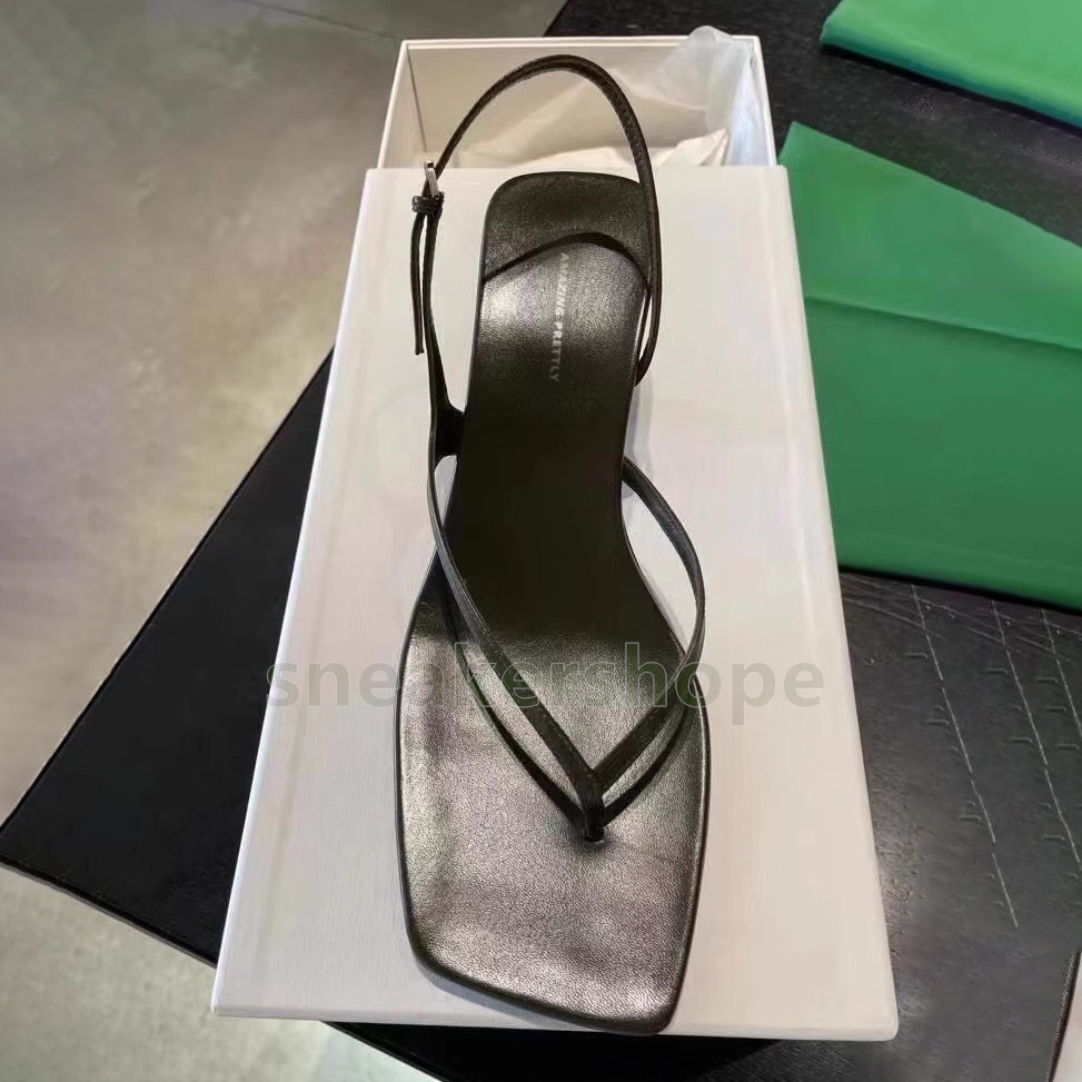 designer sandals high heels sandal elegant fashion summer stiletto heel sandale durable ladies daily wear commuting women shoes