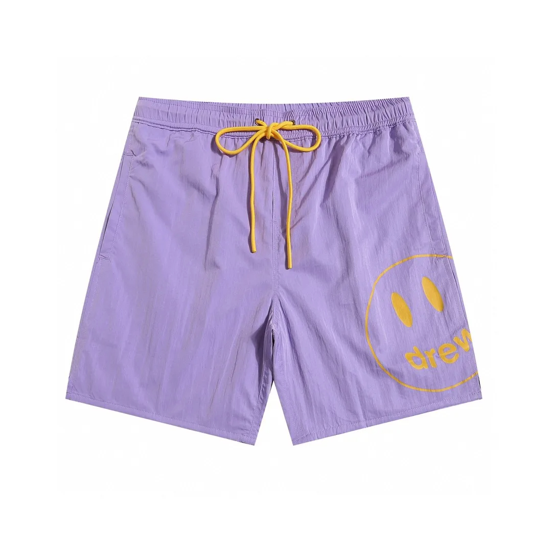 Drew House Hot Sale Men Crystal shorts, beach shorts, casual, versatile, trendy brand-name printed shorts 25ss