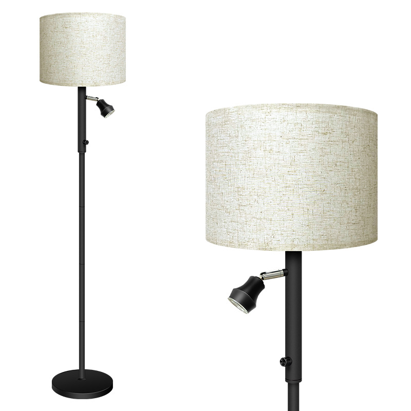 Adjustable Head Sofa Floor Lamp with Traditional Aesthetic Good helper for creating atmosphere HCP035